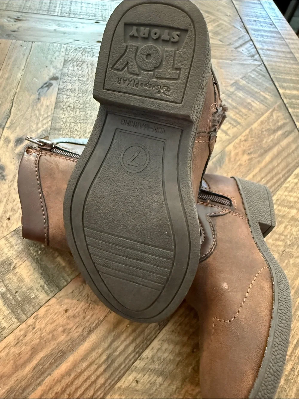 Disney Toy Story Cowboy Boots with Woody & Bullseye